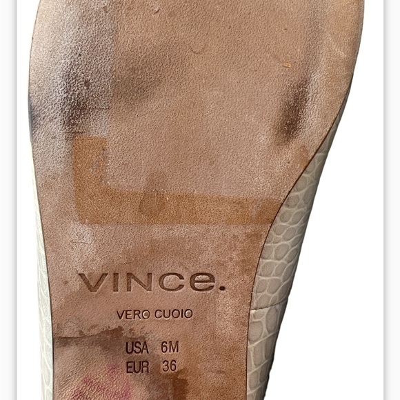 Vince Clark Square-Toe Croc-Embossed Leather Loafers - Picture 10 of 10